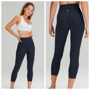 Lululemon Align Scallop Hem 23” True Navy 4
